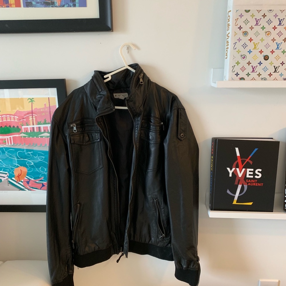 Charles and Half leather jacket